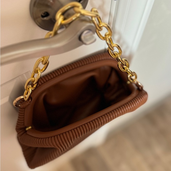 Shoulder Bags Clip Shell Soft Leather - Picture 2 of 4